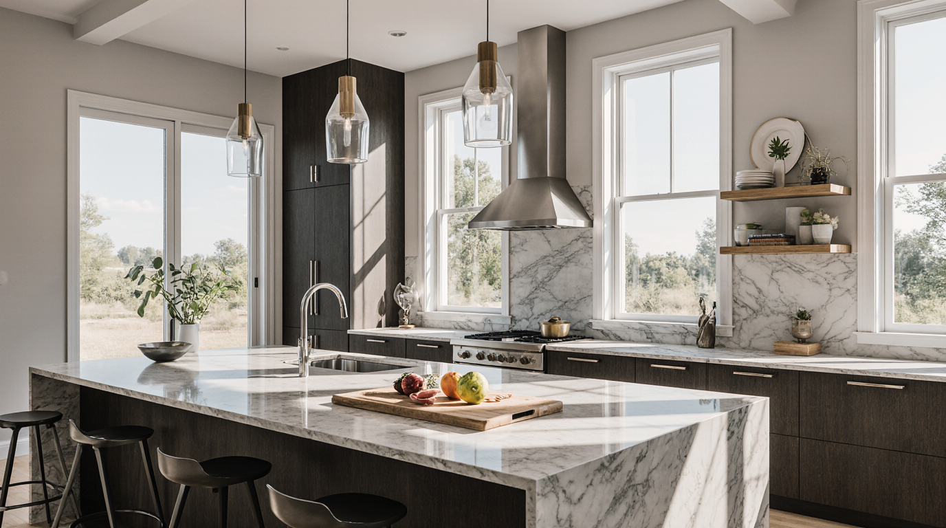 L Shaped Counter Kitchen