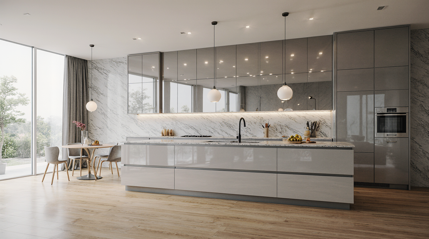 High Gloss Cabinets