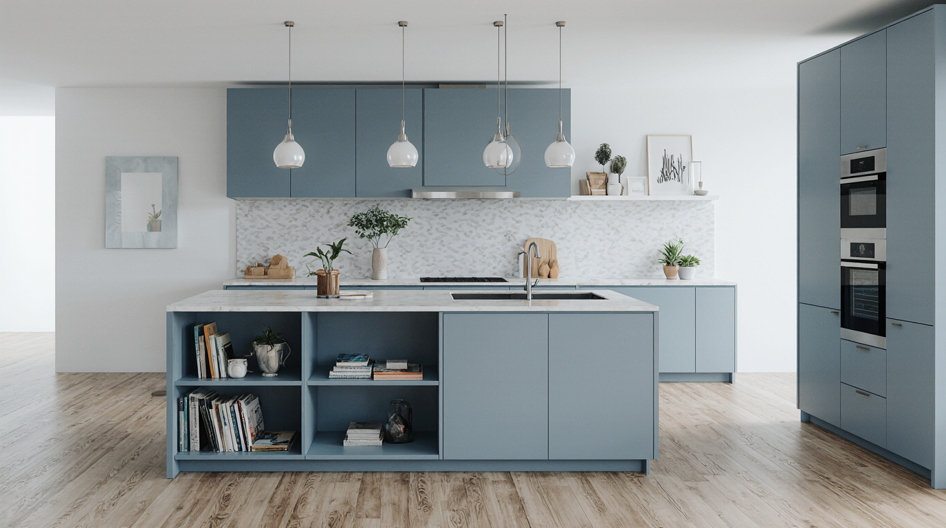 Small Kitchen Designs with Island