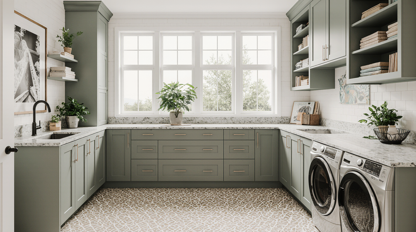 Custom Laundry Closet