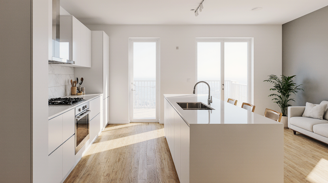 White Cabinet Modern