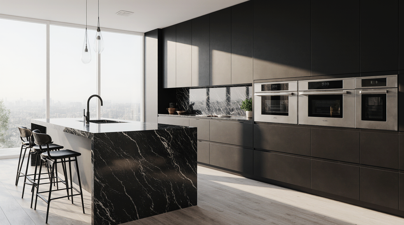 Black Cabinet Modern