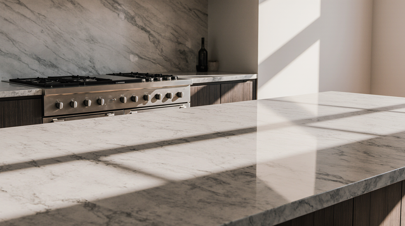 Are you certain the quartz countertop sample you fell in love with under showroom lights will perform the same after a year of intense Flor…