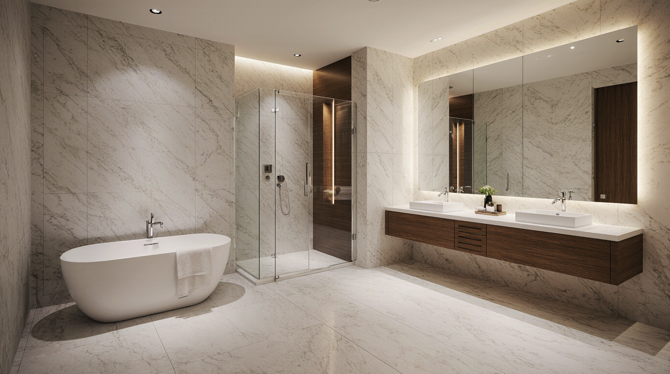 You're aiming for that clean, minimalist modern bathroom in your Sarasota home, but the real challenge isn't the design—it's ensuring it su…