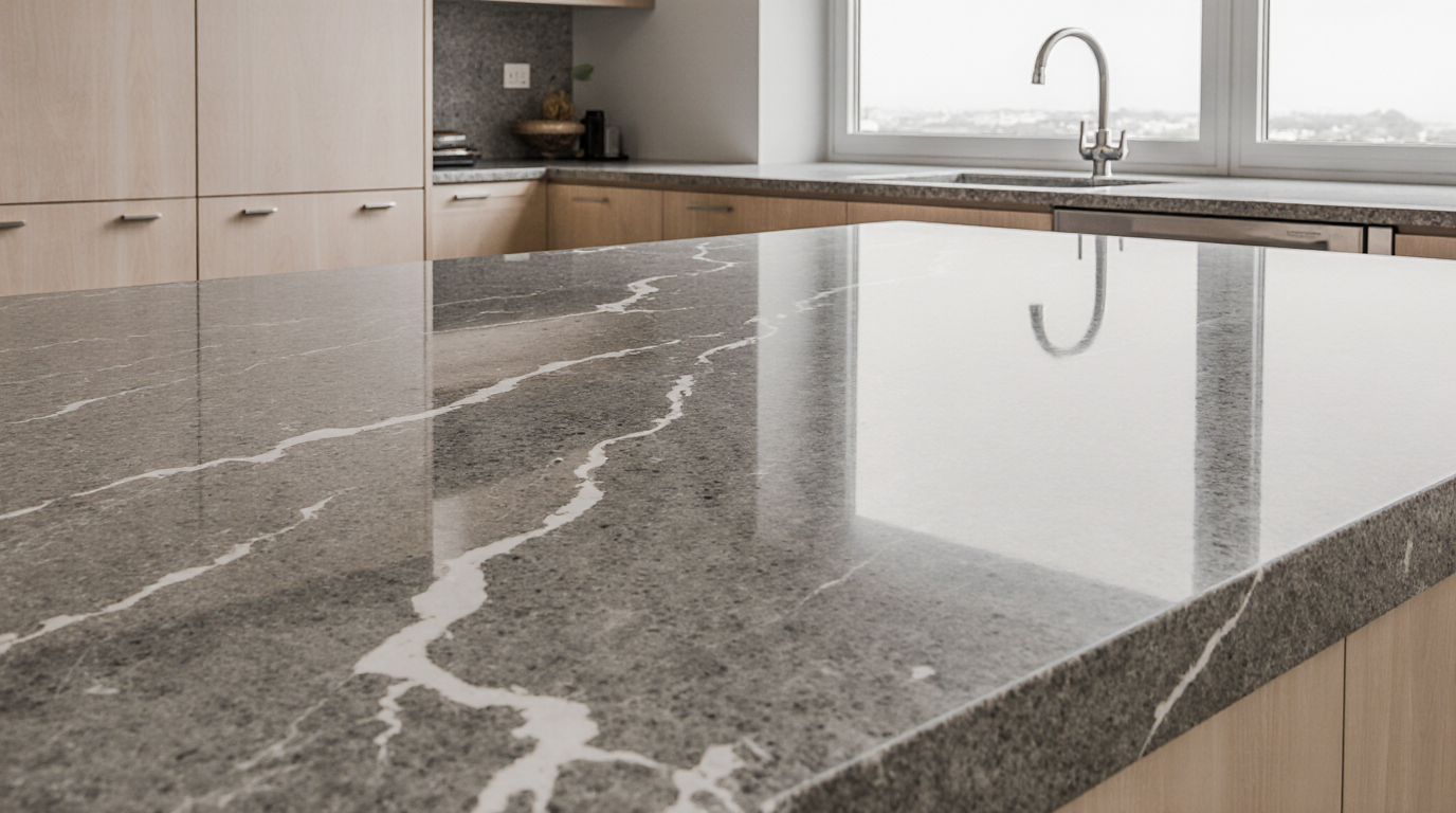 Gray Marble Countertop
