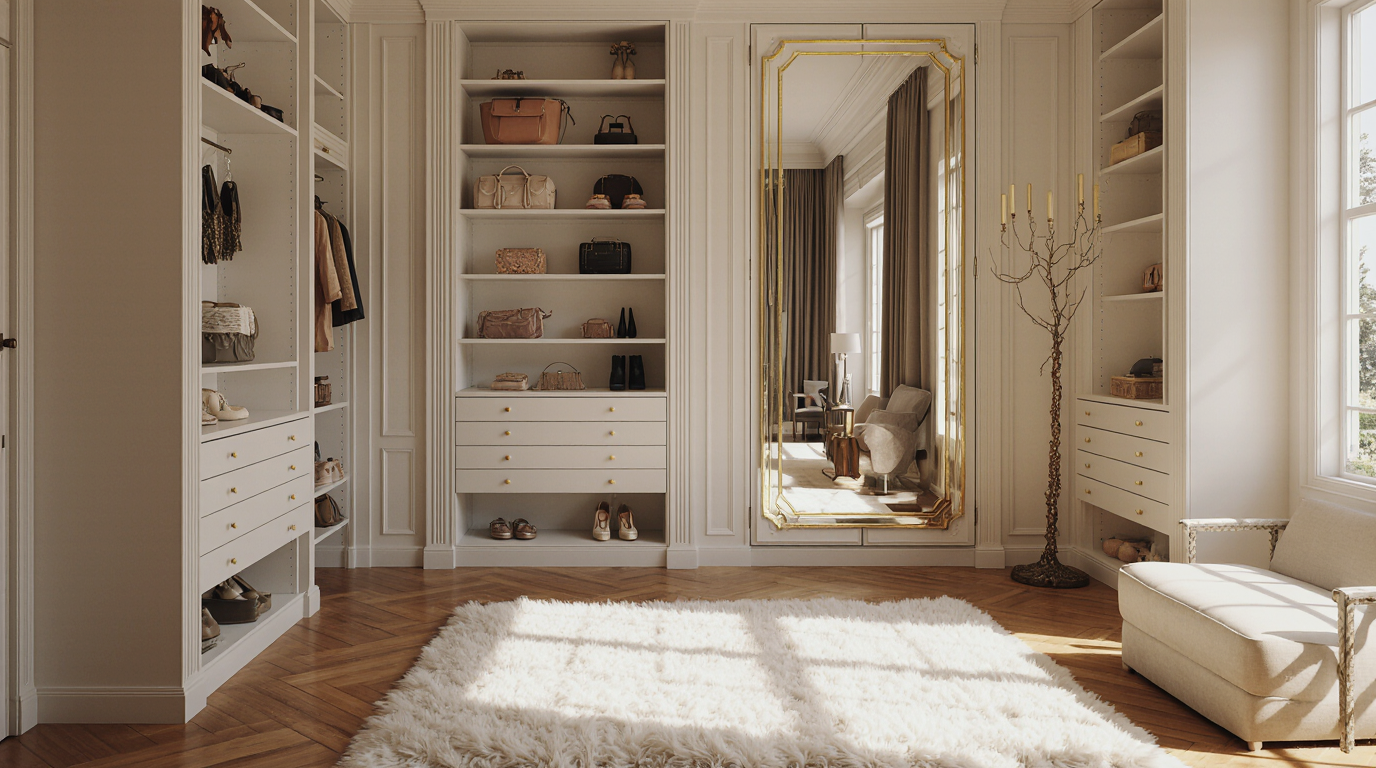 Luxurious Master Closets