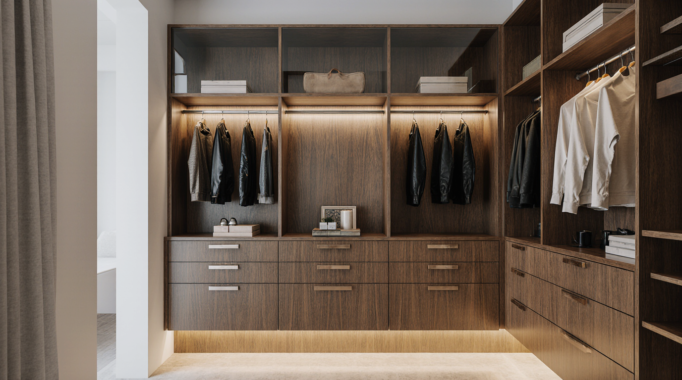 Walk In Closet Cabinets