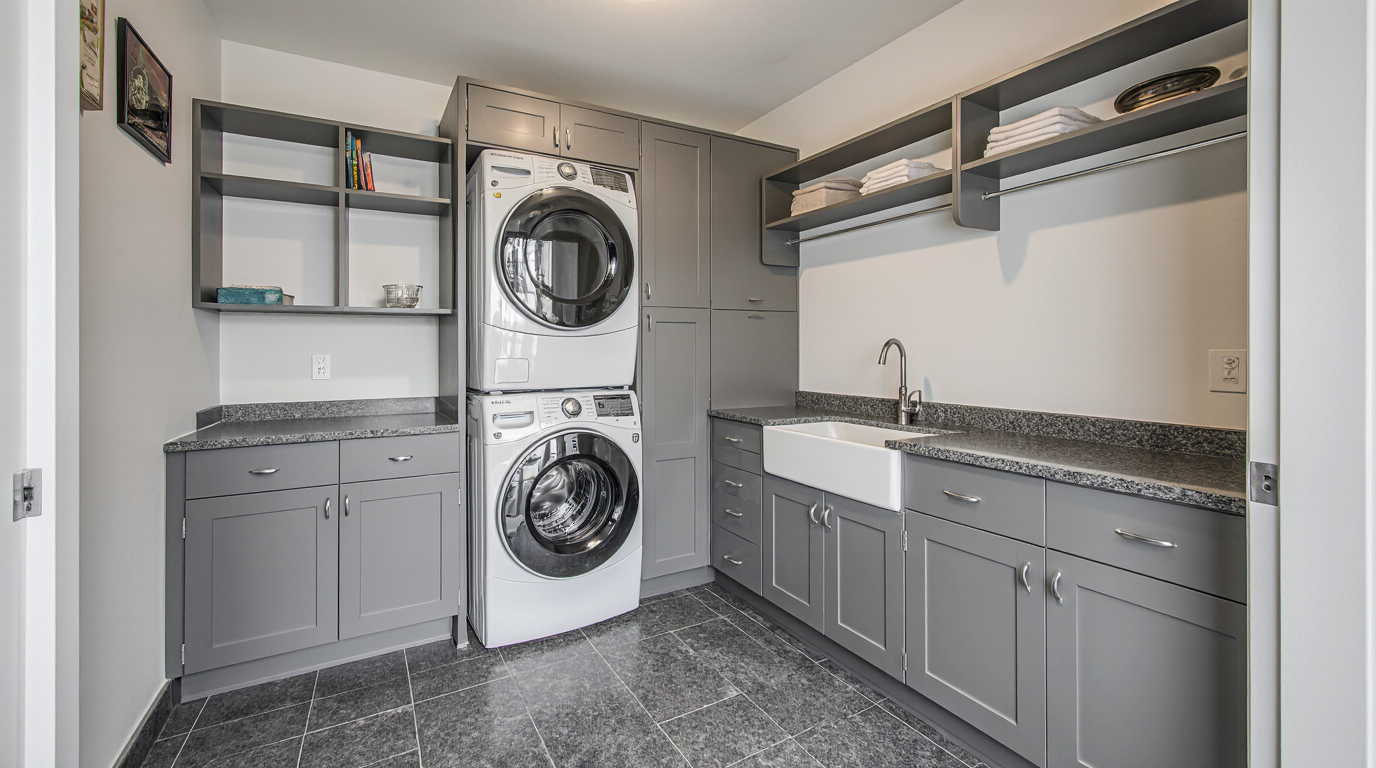 Garage Laundry Room Makeovers