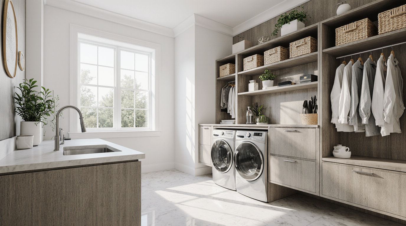 Laundry Closet Decorating Ideas