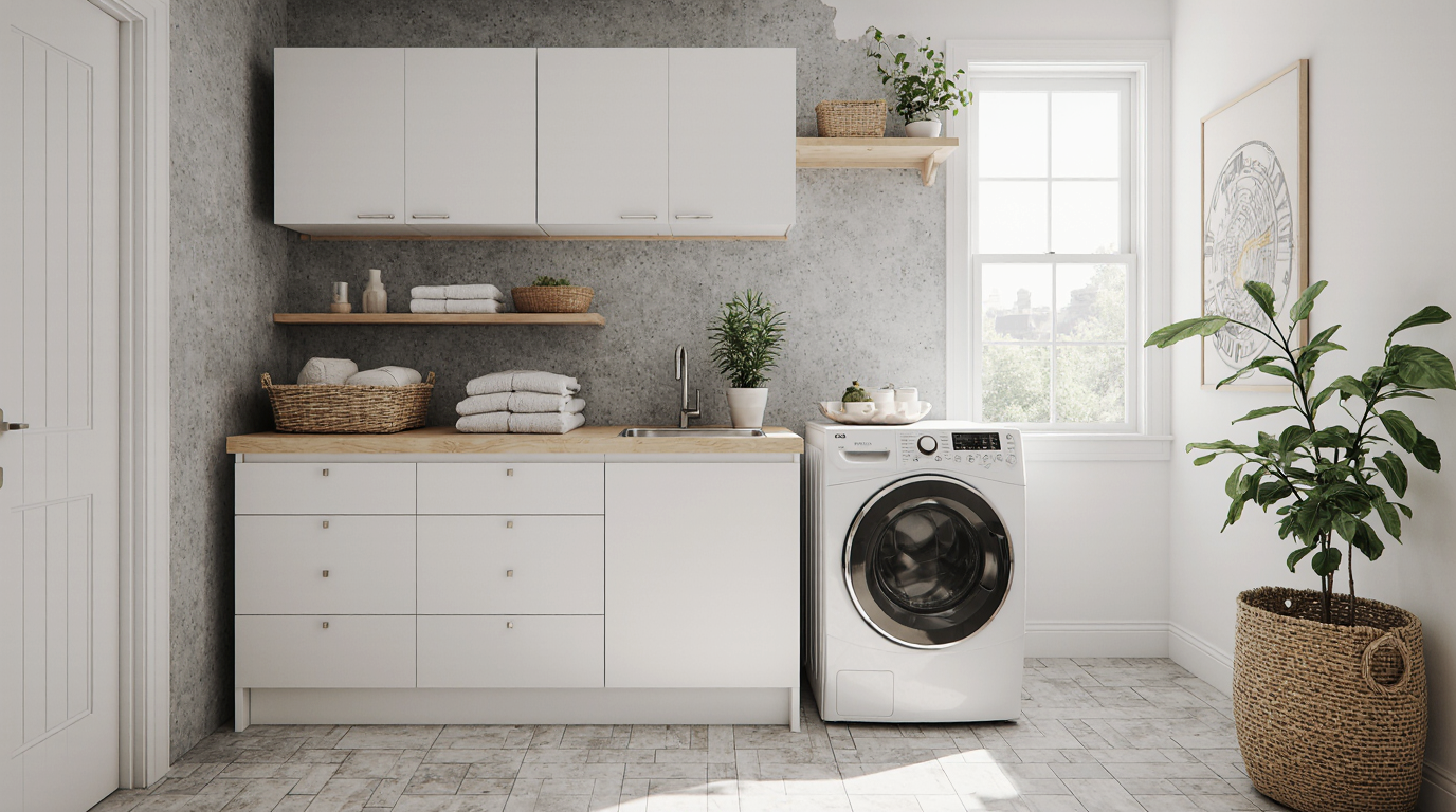 In my experience designing custom cabinetry across Sarasota County, I've observed that standard laundry rooms are often the first to show s…