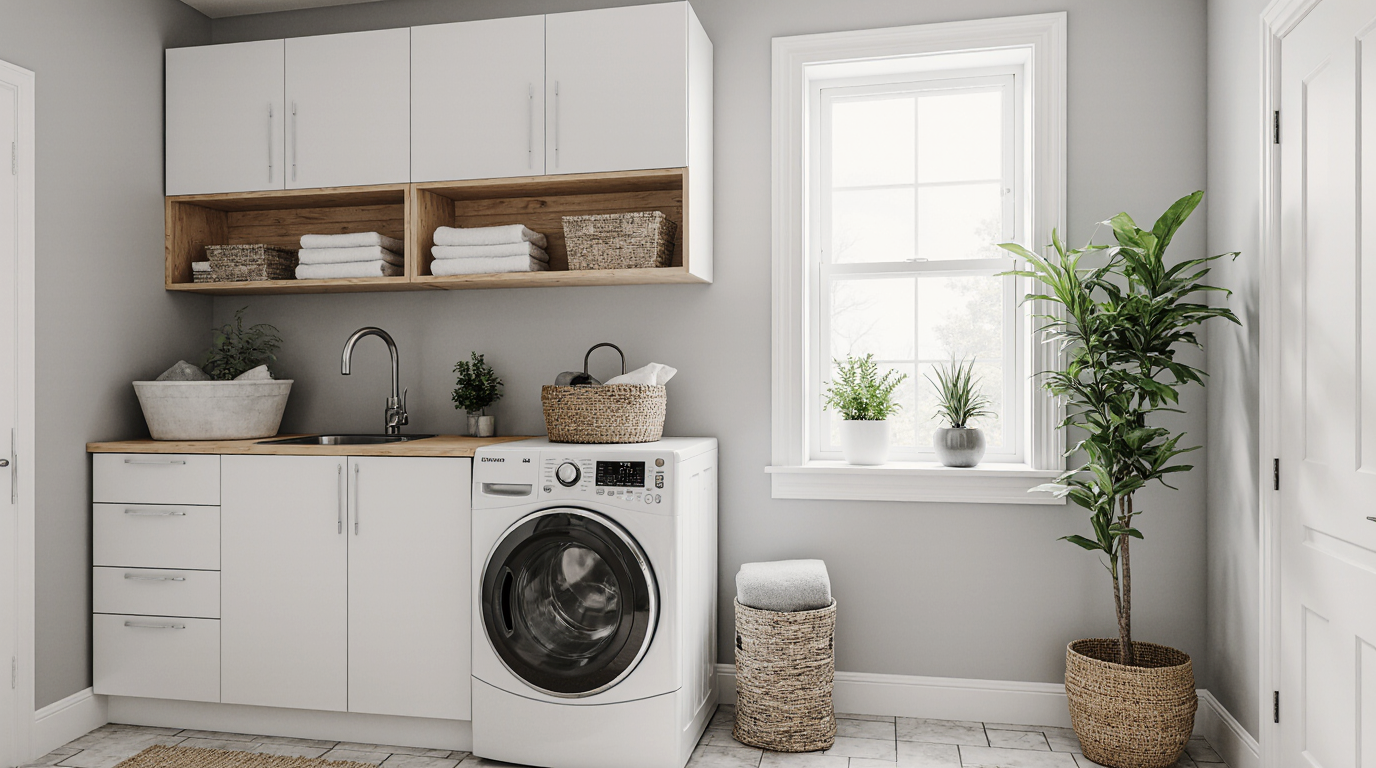 Small Laundry Design Ideas
