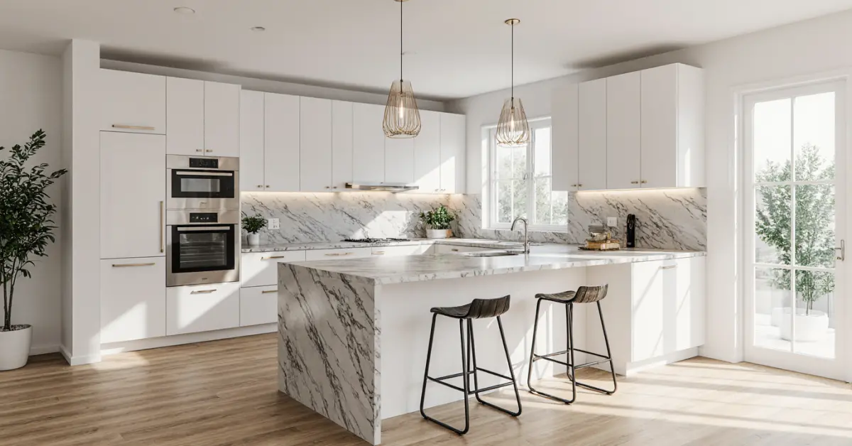 An L-shaped kitchen island can either become the functional heart of a home or a frustrating barrier that disrupts the natural flow to the…